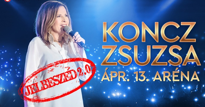 Koncz Zsuzsa koncert 2024-ben a Sportarénában - Jegyvásárlás itt!